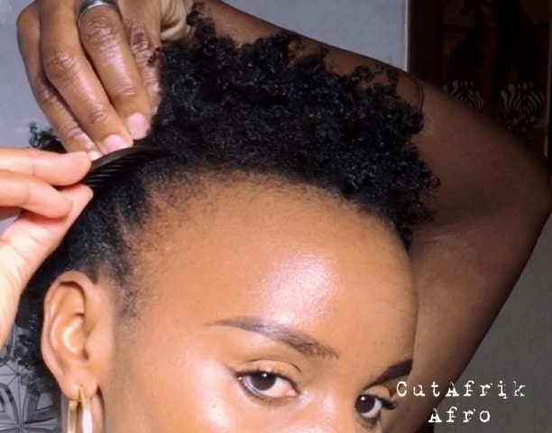 How To Create Faux Hawk on Short Natural Hair – 3 Examples